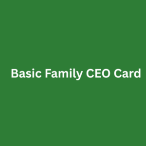 Basic Family CEO Card